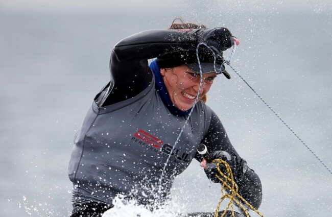 Annalise Murphy in action today