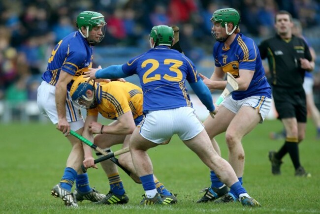 Paddy Murphy, Jason Forde and James Woodlock with Seadna Morey