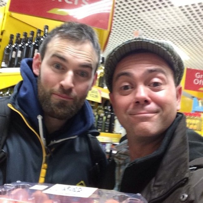 This is Michael, Brooklyn Nine-Nine fan in Sligo, Ireland. He's buying eggs. #brooklyn99