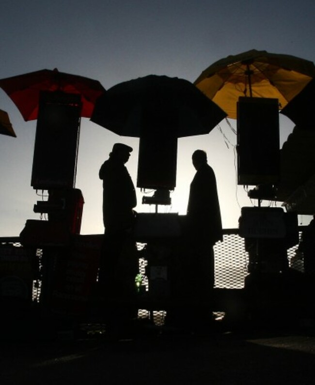 A view of Bookmakers at their stall's