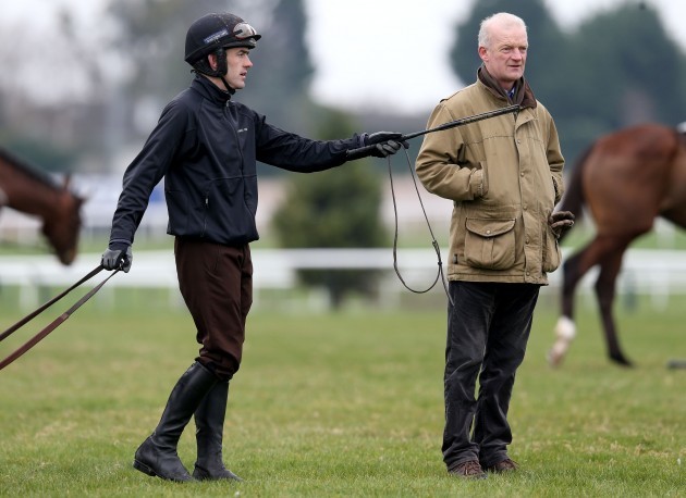 Ruby Walsh and Hurricane Fly with Willie Mullins