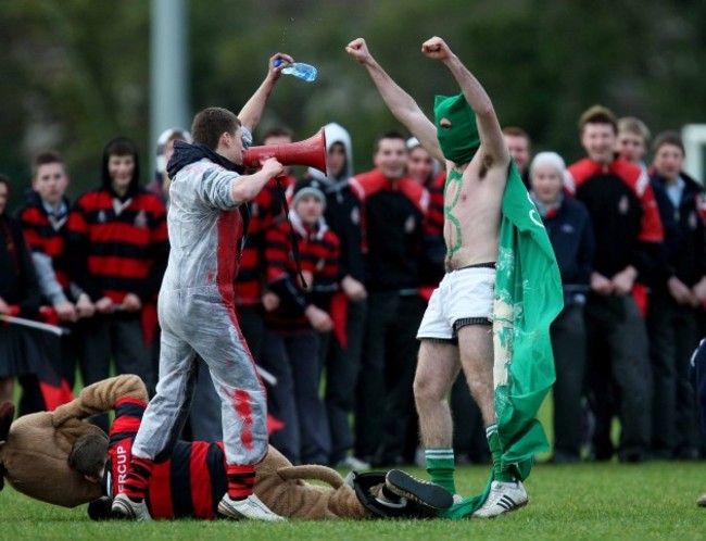 Gonzaga and Kilkenny College mascots