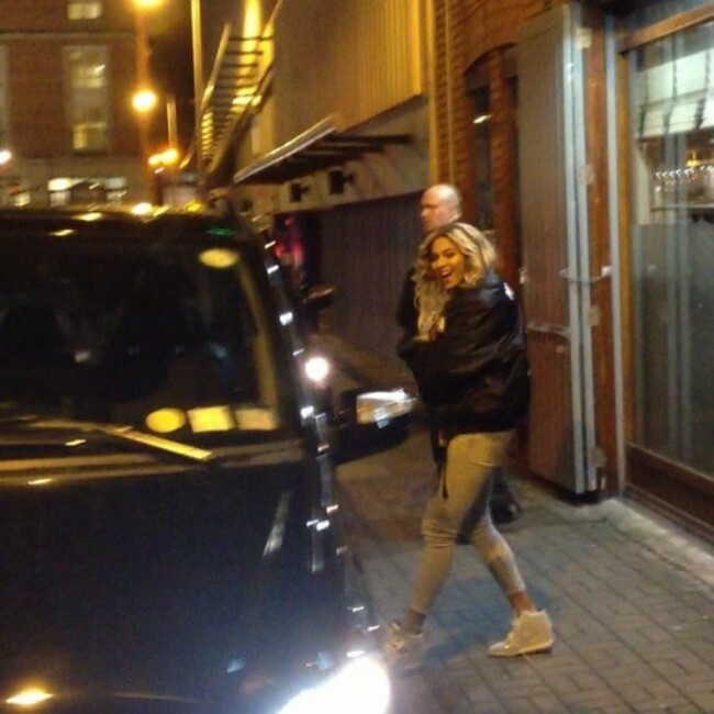 Met Beyonce didn't i? #Beyonce #Dublin