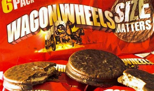 What we used to eat: Wagon Wheels