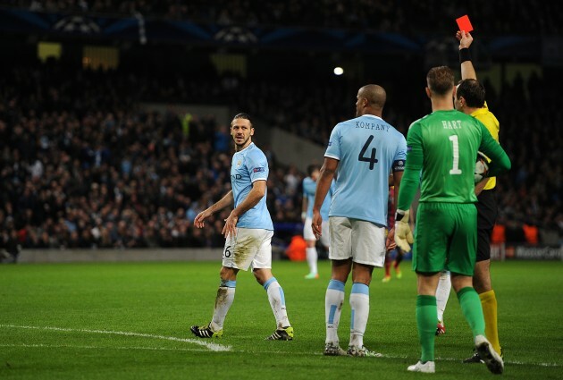 Soccer - UEFA Champions League - Round of 16 - Manchester City v Barcelona - Etihad Stadium