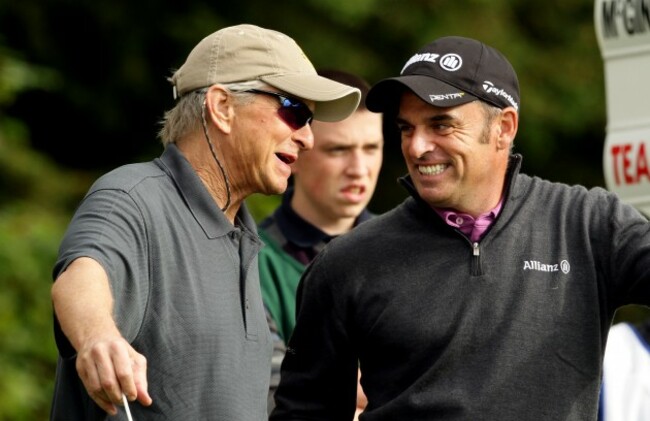 Michael Douglas and Paul McGinley