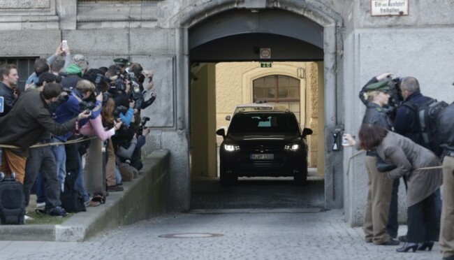 Germany Soccer Bayern Hoeness Trial