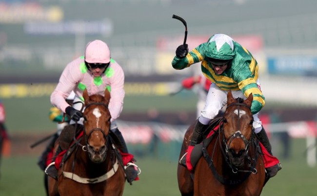 More of that ridden by Barry Geraghty on the way to victory