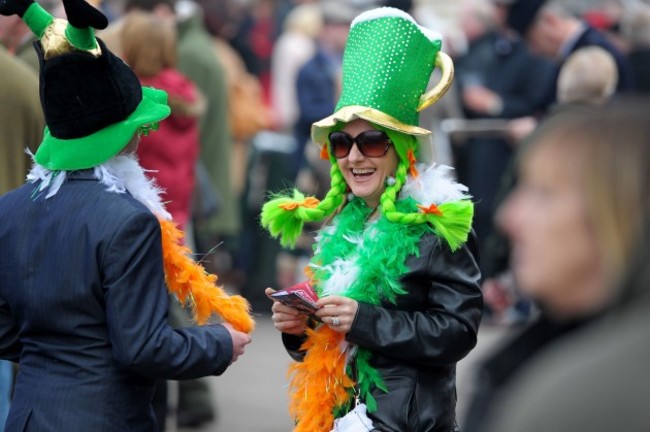 Horse Racing - 2014 Cheltenham Festival - St Patrick's Day - Cheltenham Racecourse