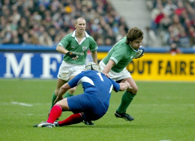 Shane Byrne with Sylvian Marconnett