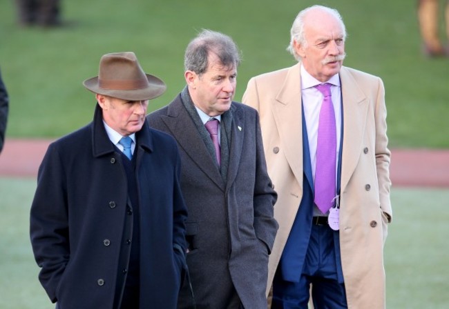 Jonjo O'Neill, JP McManus and Dermot Desmond