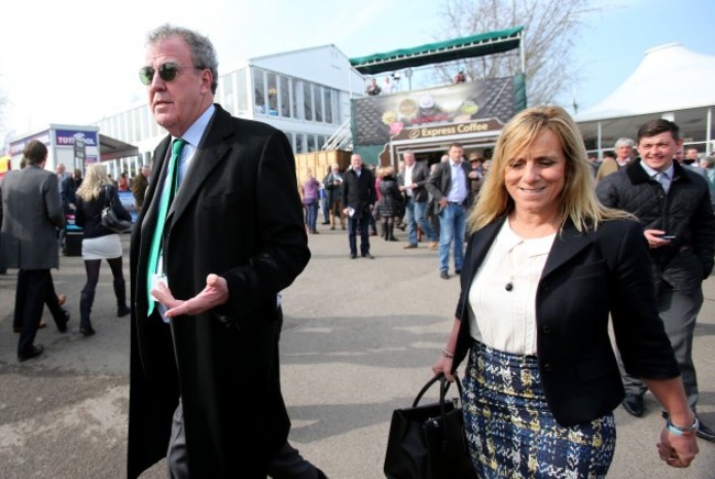 Jeremy Clarkson and wife Frances Cain