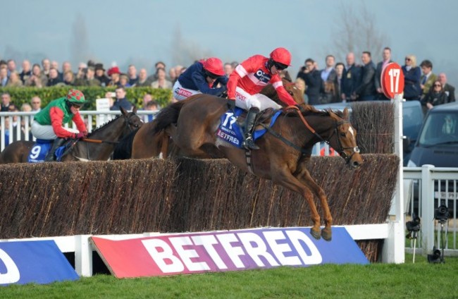 Horse Racing - 2014 Cheltenham Festival - Cheltenham Gold Cup Day - Cheltenham Racecourse