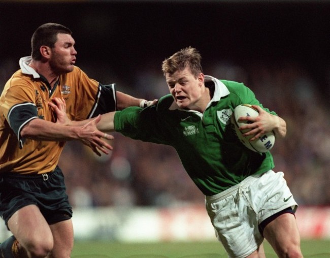 Brian O'Driscoll and Daniel Herbert 19/6/1999.