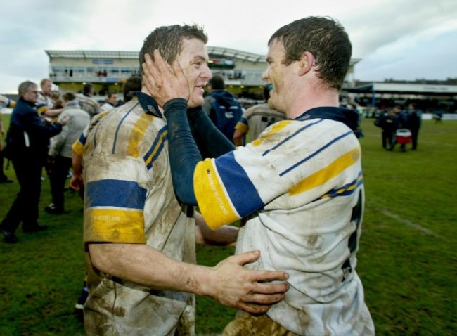 Brian O'Driscoll and Gordon D'Arcy