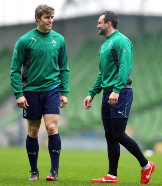 Andrew Trimble and Dave Kearney