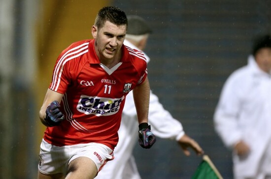Mark Sugrue celebrates scoring his sides goal