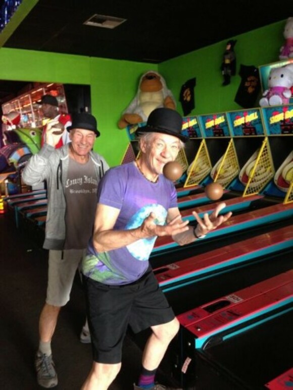 Patrick Stewart And Ian Mckellen Share More Amazing Bromance Snaps