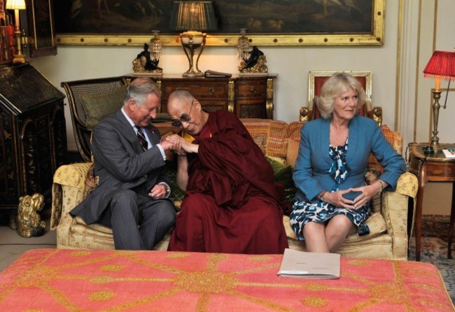 Dalai Lama visits UK