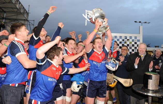 Eoin Murphy celebrates with the trophy