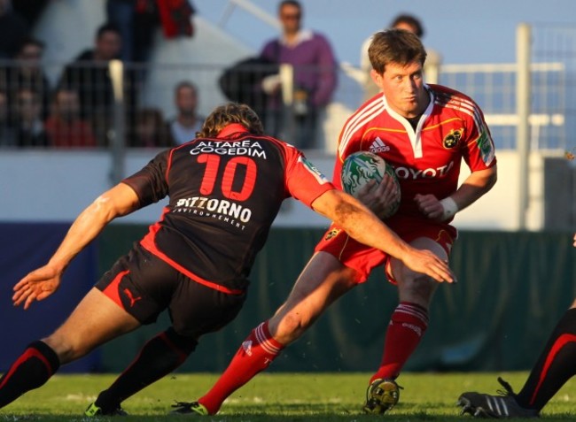 Ronan O'Gara with Johnny Wilkinson