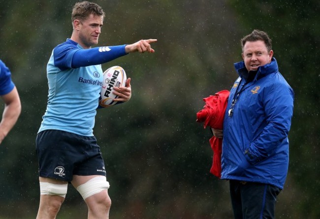 Jamie Heaslip and Matt O'Conor 24/3/2014