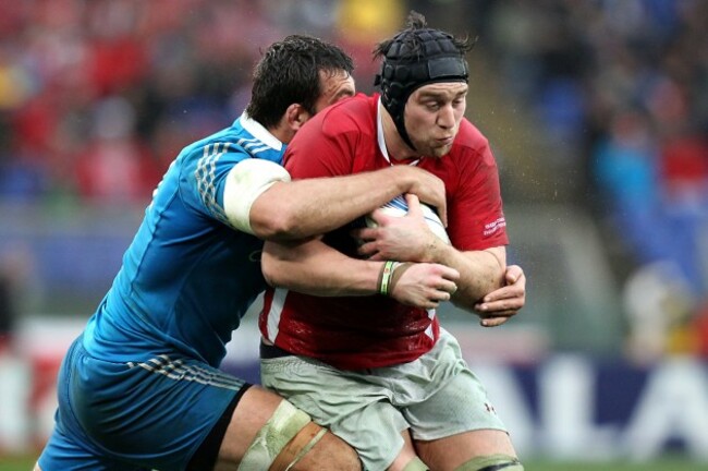 Ryan Jones and Quintin Geldenhuys