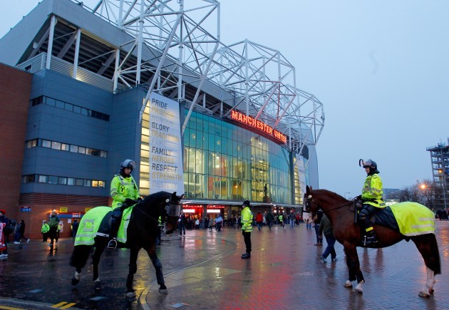 Soccer - Barclays Premier League - Manchester United v Manchester City- Old Trafford