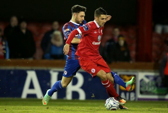 Seamus Conneely with Mark Quigley