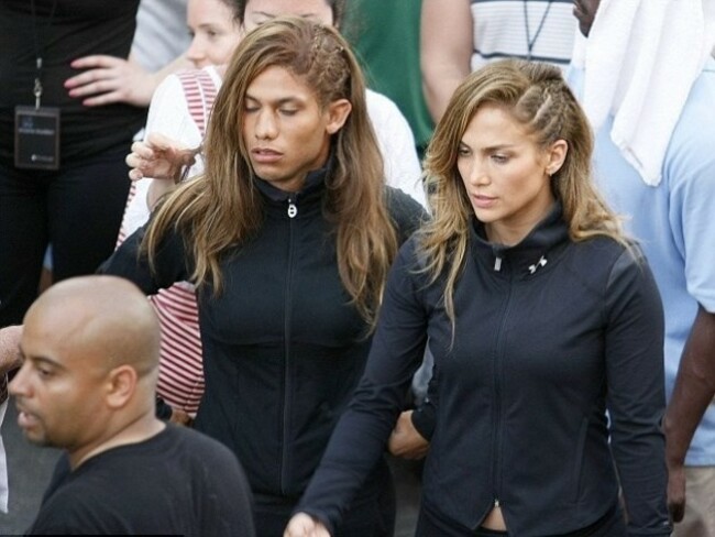 Jennifer Lopez's stunt double - Imgur