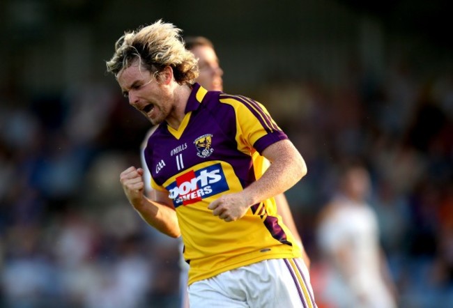 Ben Brosnan celebrates a score in extra time