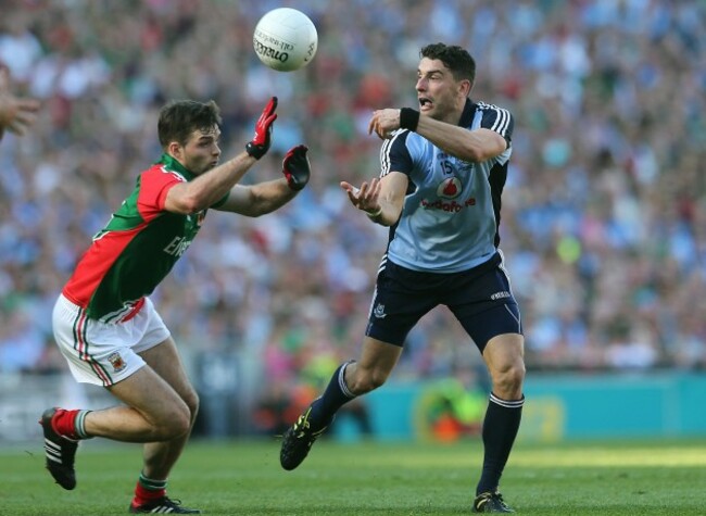 Bernard Brogan and Ger Cafferkey