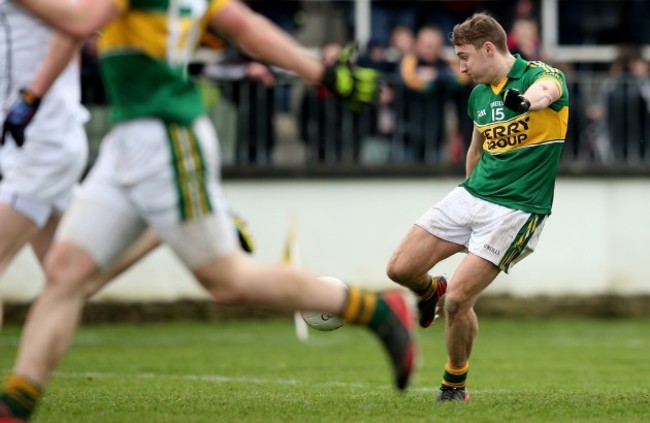 James O'Donoghue scores his sides second goal