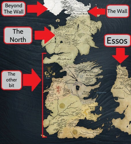 Westeros Map