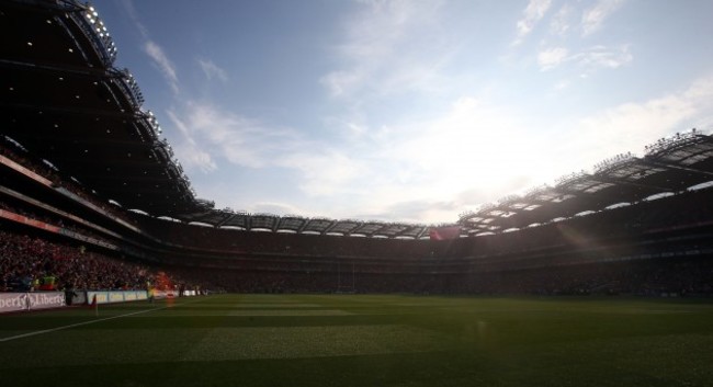 A general view of Croke Park