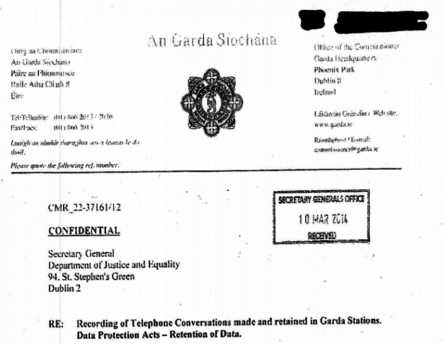 callinan letter