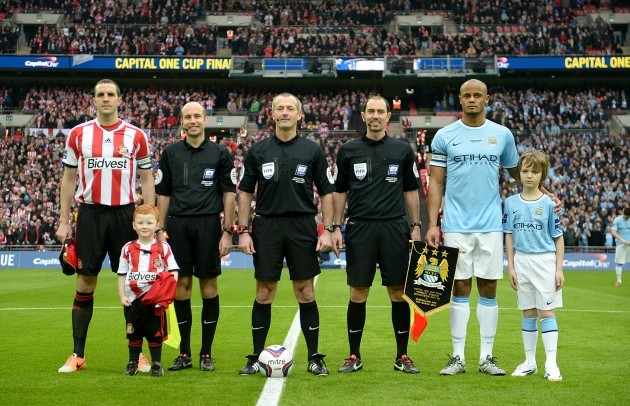 Soccer - Capital One Cup - Final - Manchester City v Sunderland - Wembley Stadium