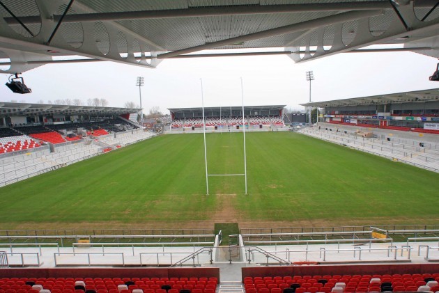 General view of the redeveloped Ravenhill stadium