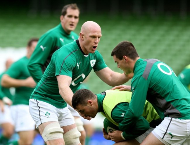 Rugby Union - Guinness Series 2013 - Ireland v Australia - Ireland Captain's Run - Aviva Stadium