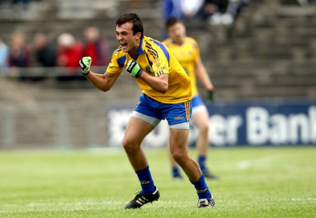 Donal Smith celebrates