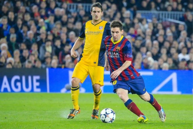 Soccer - UEFA Champions League - Quarter Final - First Leg - Barcelona v Atletico Madrid - Nou Camp