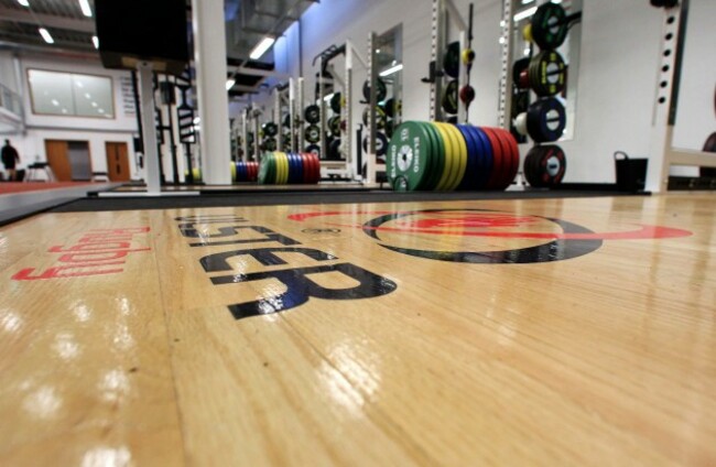 General view of the gym area