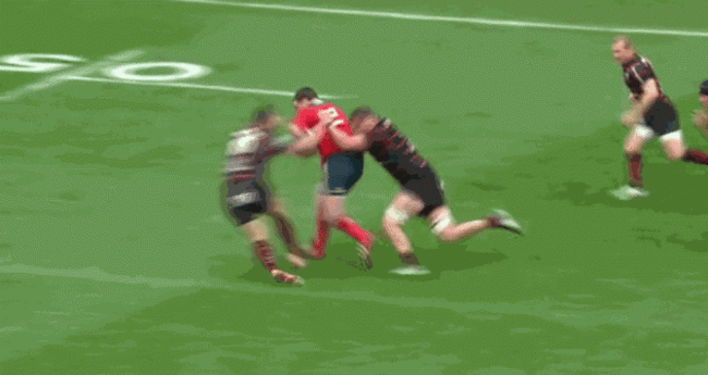 Rucking before CJ Try