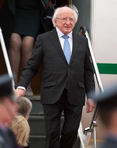 President Higgins state visit to Britain - Day One