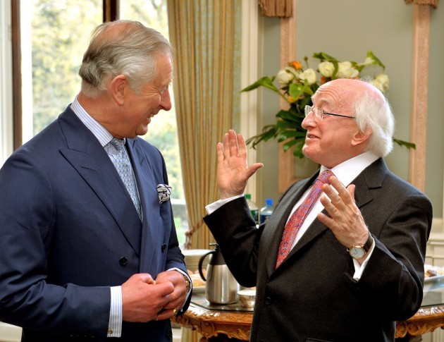 President Higgins state visit to Britain - Day Two