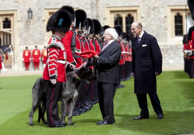 Pictured is President of Ireland Michael D Higgins