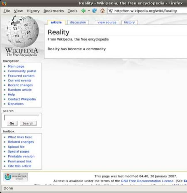wikiReality