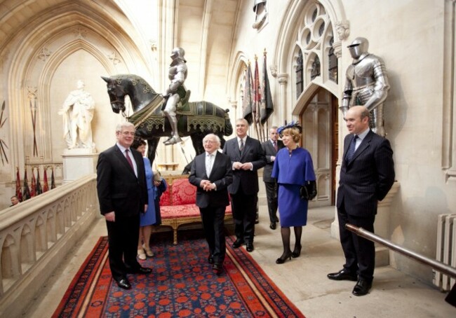 Pictured is President of Ireland Michael D Higgins