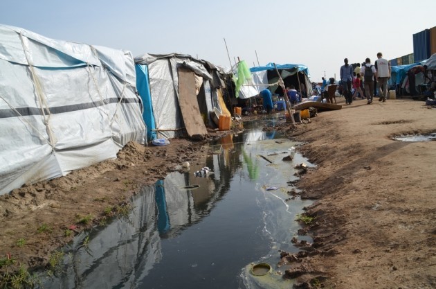 The UN has admitted that the camp is at imminent risk of becoming a death trap. South Sudan 2014 © Aurelie Baumel MSF