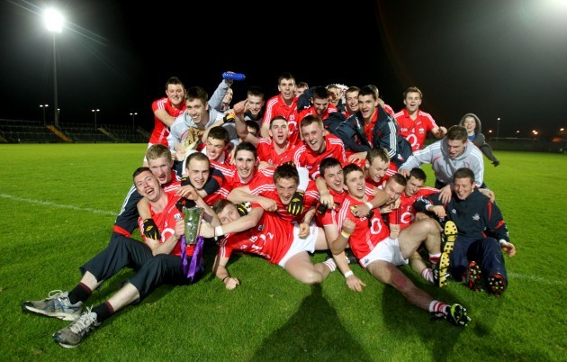 The Cork team celebrate